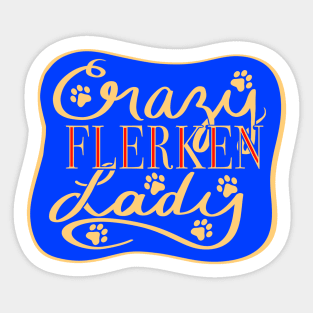 Crazy Flerken Lady Sticker